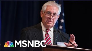 Rex Tillerson Fails To Defend US Journalist On Russia Visit | Rachel Maddow | MSNBC