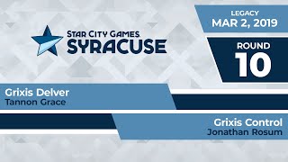 SCGNY: Round 10 - Tannon Grace vs Jonathan Rosum | Legacy