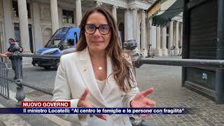 Etg - Il commento del ministro per le disabilità Alessandra Locatelli