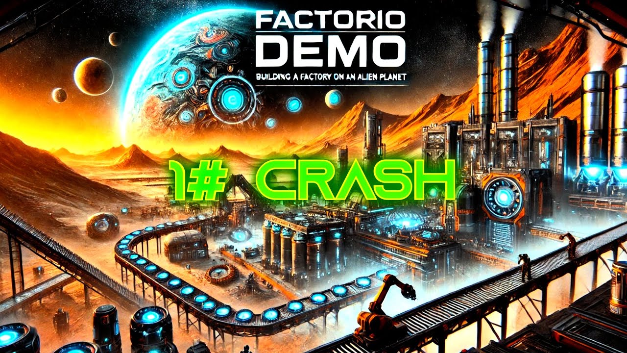 Factorio Demo Tutorial 1 Crash Youtube