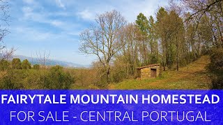 FAIRYTALE FOREST FARM FOR SALE - CHEAP CENTRAL PORTUGAL PROPERTY OFF GRID WOODLAND HOUSE / HOMESTEAD
