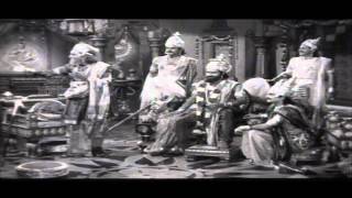 Maya Bazar (1957) Movie | Shakuni Praising Balarama Introduction Scene | NTR,ANR,SVR,Savitri