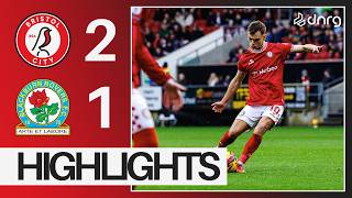 TWINE FREE KICK AND WELLS WINNER! 💥 Bristol City 2-1 Blackburn Rovers | Highlights