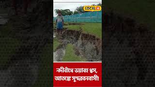 Bengal | সুন্দরবনের কালিন্দী নদীবাঁধে ভয়াবহ ধ্বস, আতঙ্কে Sundarban বাসী | Bangla #Shorts #Local18