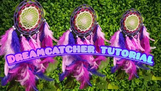 Dream Catcher Tutorial|How to make a  dreamcatcher?😱😍|#dreamcatcher #youtubevideo #tutorial #how