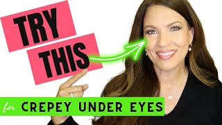 FIX CREPEY, DRY, WRINKLY UNDER EYES! HOW I PREP MY UNDER EYE SKIN for SMOOTH FLAWLESS CONCEALER!