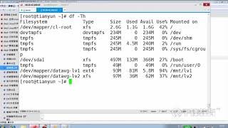 千锋Linux教程：72  LVM FS 扩容