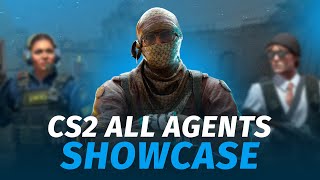CS2 ALL AGENTS SHOWCASE + RADIO COMMANDS VOICES
