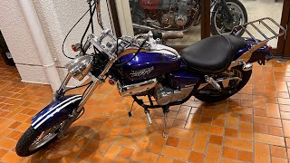 HONDA マグナ50  青　　外装・電装・走行動画