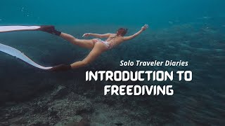 Freediving Lesson for Begginers in Mabini Batangas  | MISSKHAE