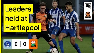 Barnet knocked off the top with draw | Hartlepool 0-0 Barnet | National League HIGHLIGHTS