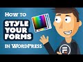 How to Style Your Forms in WordPress