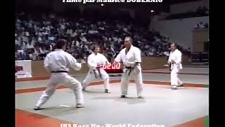 KASE Sensei en 1988 à COUBERTIN Chinte Kumite Kata