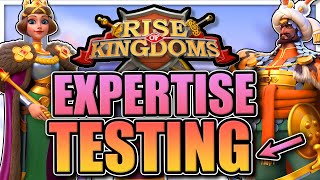 Ranged Testing [Expertised Margaret \u0026 Babur] also 3k crystal keys Rise of Kingdoms