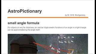 small angle formula