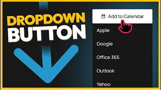 Dropdown Button — Easy and effective UX solution!