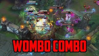 RNG's INSANE WOMBO COMBO! - RNG Jarvan + Galio Combo! (RNG vs SSG Worlds 2017 Highlight)