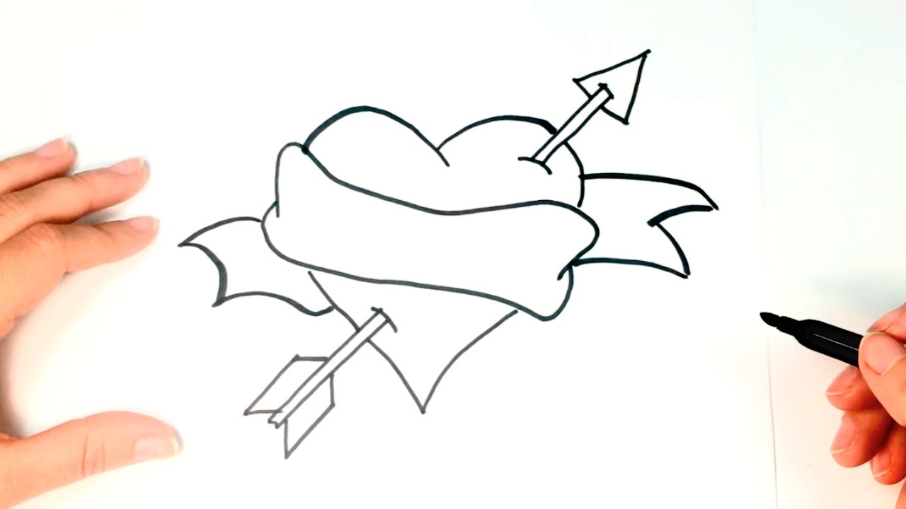 Como Dibujar Un Corazon Facil