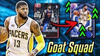 I UPGRADED every card from my DAY 1 GOAT SQUAD in nba 2k19 myteam....