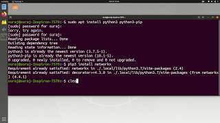 Python Import Error Module Not Found Error : No Module Named NetworkX