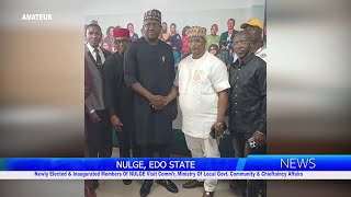 NULGE Council Members Visit Local Government Commissioner