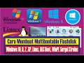 How to Make a Multibootable Flashdisk for Windows 10, 8, 7, XP, Linux, DLC Boot, WinPE Sergei Strele