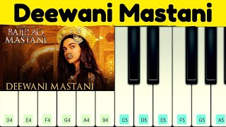 Deewani Mastani Piano - Shreya Ghoshal || Bajirao Mastani || Hindi Songs On Piano || Walkband App