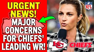 😱🏈 SAD NEWS: CHIEFS RISK LOSING THEIR STAR RECEIVER! REPLACEMENT CHOSEN! KC CHIEFS NEWS TODAY