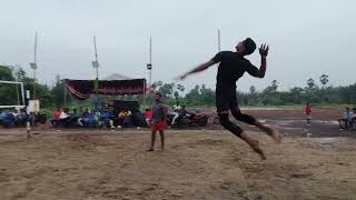 Karavaka Raju Vs Kesanapalli Team 3:6 Volleyball Match Intence gameplay