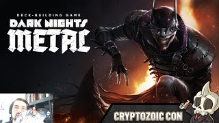 Cryptozoic Con Day 2: DC Deck-Building Game: Dark Nights: Metal Preview