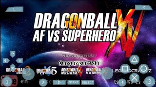 New Dragon Ball TTT MOD AF vs Super Hero Xenoverse V4 | for ppsspp Android | Maker LegendCrack Z💻