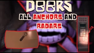 All Anchor Locations With Radar | Roblox Doors