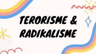 Pengertian Terorisme \u0026 Radikalisme