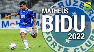 Matheus Bidú 2022 - Dribles, Passes & Gols - Cruzeiro | HD