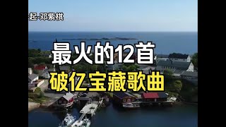 一口气带你听完2022年最火的12首破亿宝藏歌曲，这诠释一整年的回忆#......#！