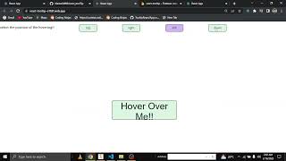 Coding Ninjas skill test | Tooltip | React