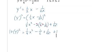 8 1 c arc length formula perfect squares
