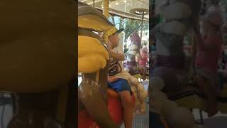 Merry go round at Movie World