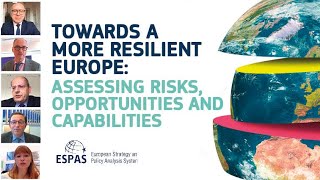 ESPAS Conference 2020: Towards a more resilient Europe. 18 November 2020