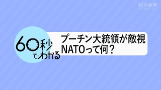 【60秒動画でわかる】NATOとは？ ロシアはなぜ敵視するのか