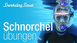 Schnorchelübungen im flachen Wasser | Schnorcheln lernen 2