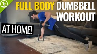 Full Body Dumbbell Workout Ideas At Home