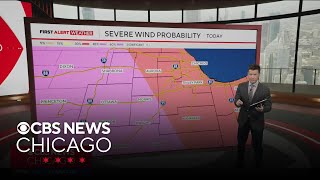 Chicago weather: Sunny day, severe storms Friday night