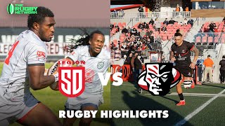Cecil Afrika is unstoppable! | San Diego Legion vs Utah Warriors | MLR Rugby Highlights | RugbyPass