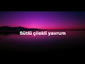 mceyn ~ sütlü çilekli lyrics sözleri