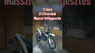 MALAGUTI XTM 125 enduro/Krossz, ahol az út végetér, ott kezdődik a kalandmotorozás!