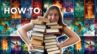 HOW TO READ RICK RIORDAN'S PERCY JACKSON BOOKS IN ORDER