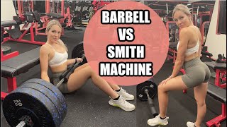 Barbell Hip Thrusts VS Smith Machine Hip Thrusts VS Hip Thrust Machine