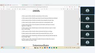 SQL Training : Session 9