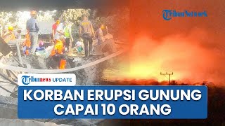 Jumlah Korban Jiwa Erupsi Gunung Lewotobi Laki-laki Jadi 10 Orang, Kepala BNPB Terbang ke Flores